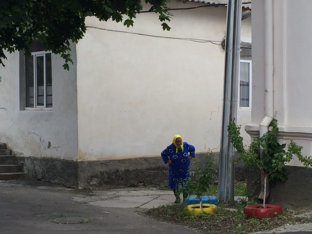 Dans les rues de Chisinau. Photo Sandrine Treiner
